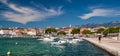 Novalja in Croatia Royalty Free Stock Photo